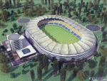 UKRAINA Projekt stadionu w Odessie.